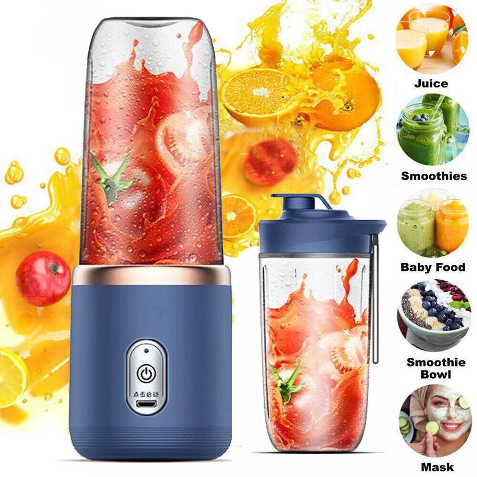 Electric Juice Maker Portable Blender Smoothie USB Mini Juicer Fruit Machine UK