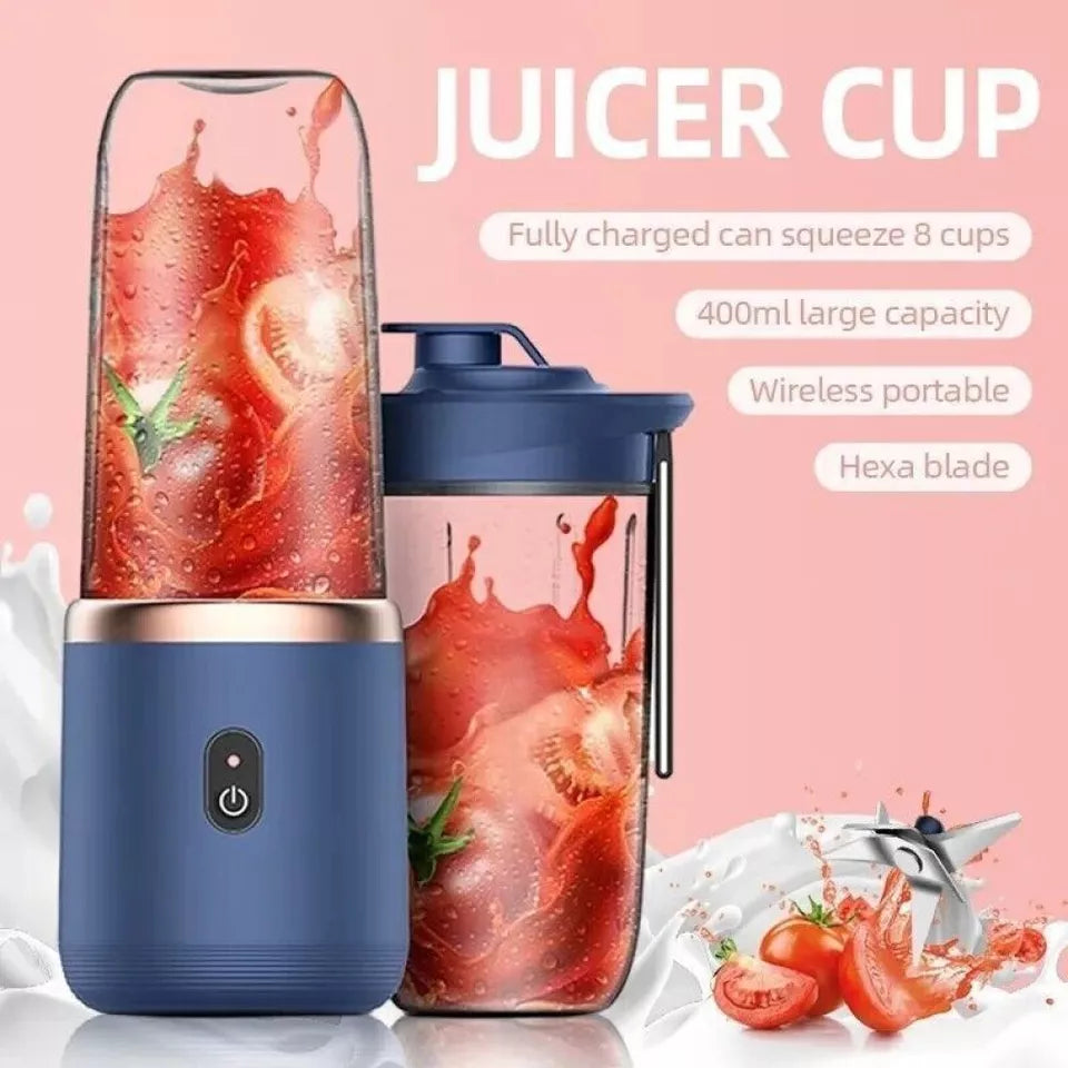 Electric Juice Maker Portable Blender Smoothie USB Mini Juicer Fruit Machine UK