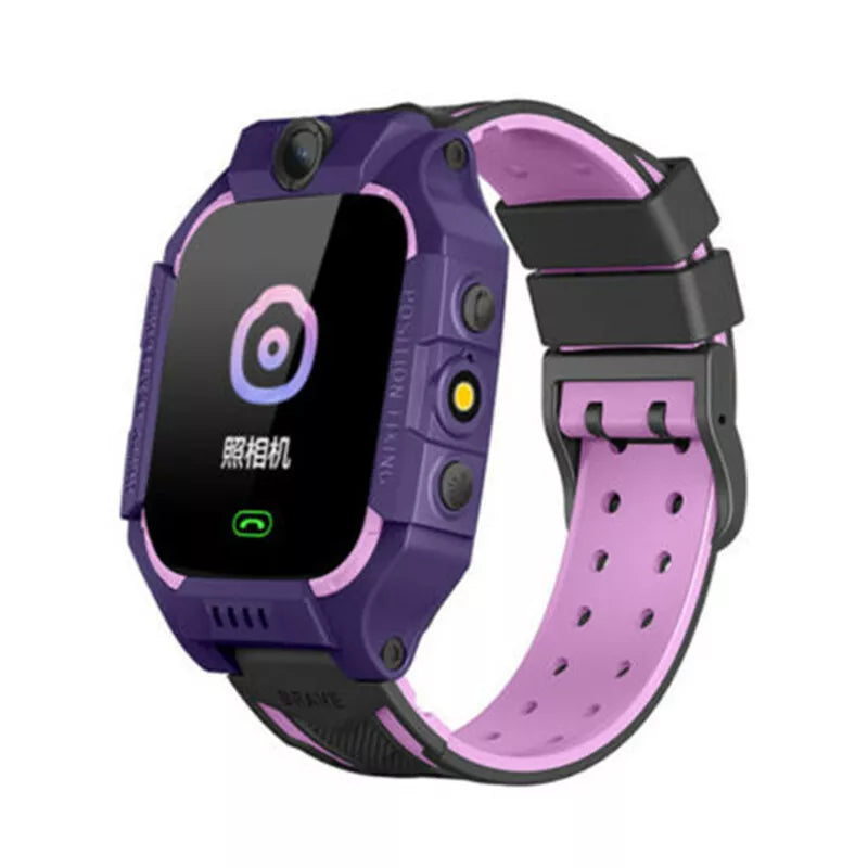 Kids 4G Smart Watch with SOS GPS Location, Sim Card Call, Camera, and Waterproof for IOS and Android 2025 - Charging, Wearable galaxy watch 7 Chip Clock