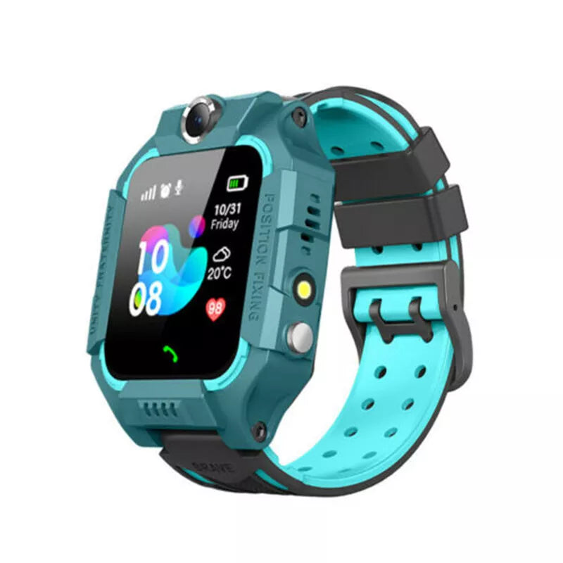 Kids 4G Smart Watch with SOS GPS Location, Sim Card Call, Camera, and Waterproof for IOS and Android 2025 - Charging, Wearable galaxy watch 7 Chip Clock