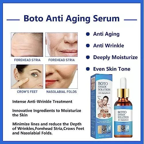 Boto-x Face Serum UK, Boto Face Serum, Boto-x Stock Solution, Collagen Boost