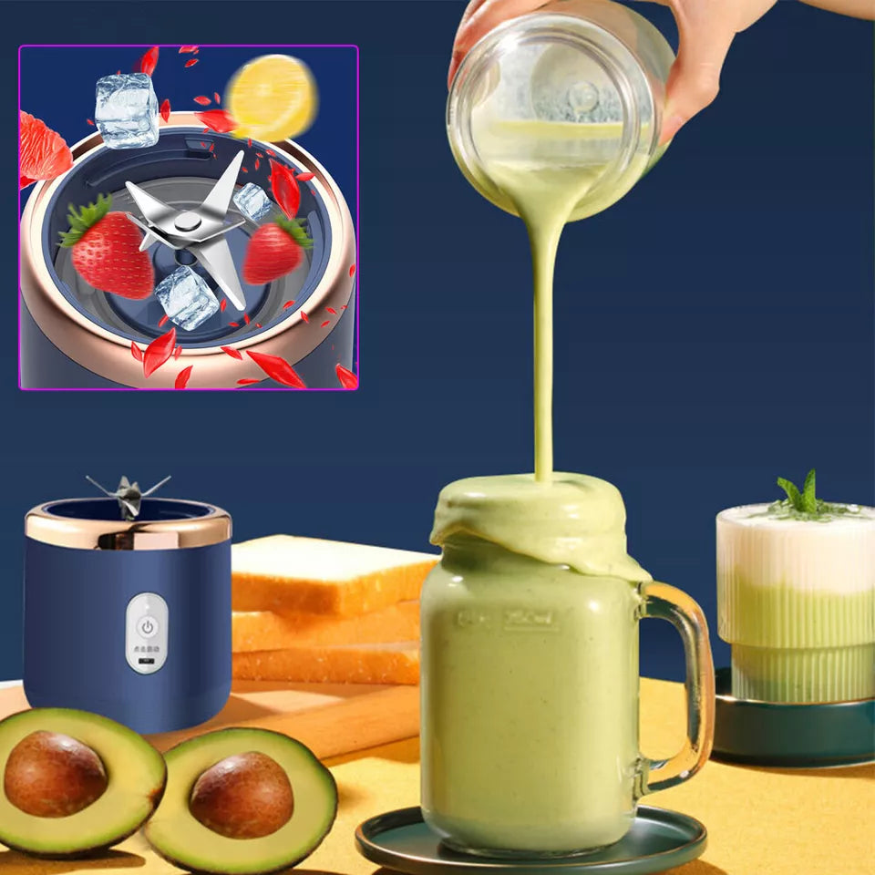 Electric Juice Maker Portable Blender Smoothie USB Mini Juicer Fruit Machine UK