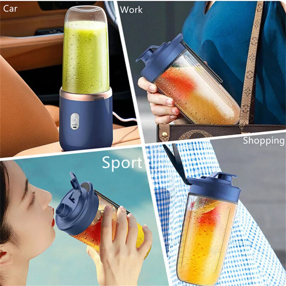Electric Juice Maker Portable Blender Smoothie USB Mini Juicer Fruit Machine UK