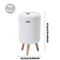 Smart Motion Sensor Trash Can – Automatic Bin for Kitchen & Bathroom
