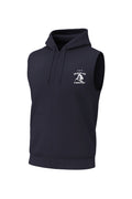 XAPE Strength Unit Sleeveless Hoodie - Navy