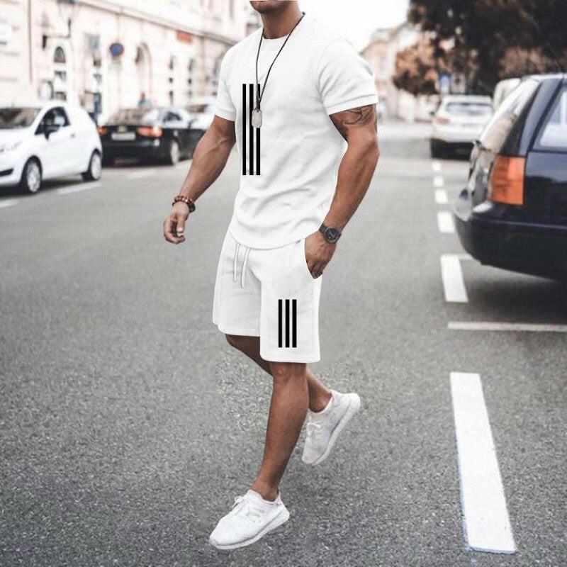 Unique Summer Short Sleeve T-Shirt Set