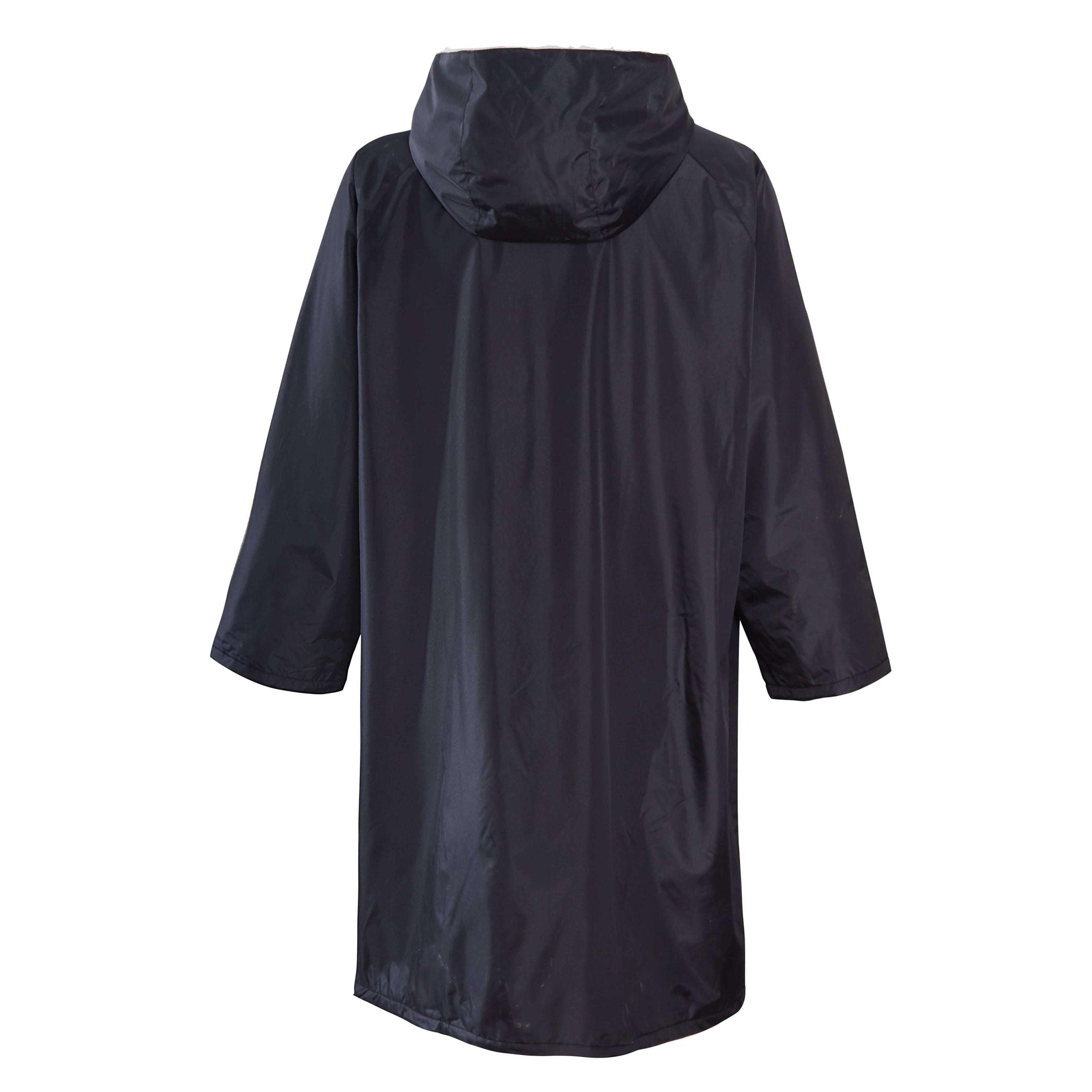 Unisex Adults Waterproof Windproof Changing Robe Hooded Outdoor Coat for Beach Swimming Surfing Warm Fleece Lining by Heatwave Thermalwear