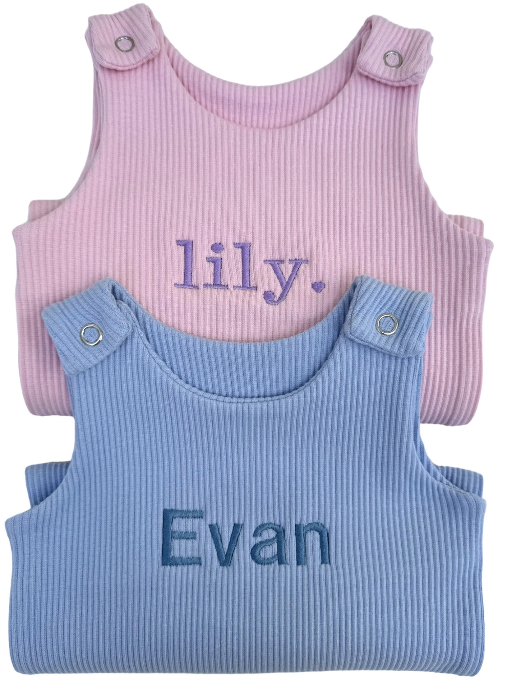 Powder Blue Dungarees