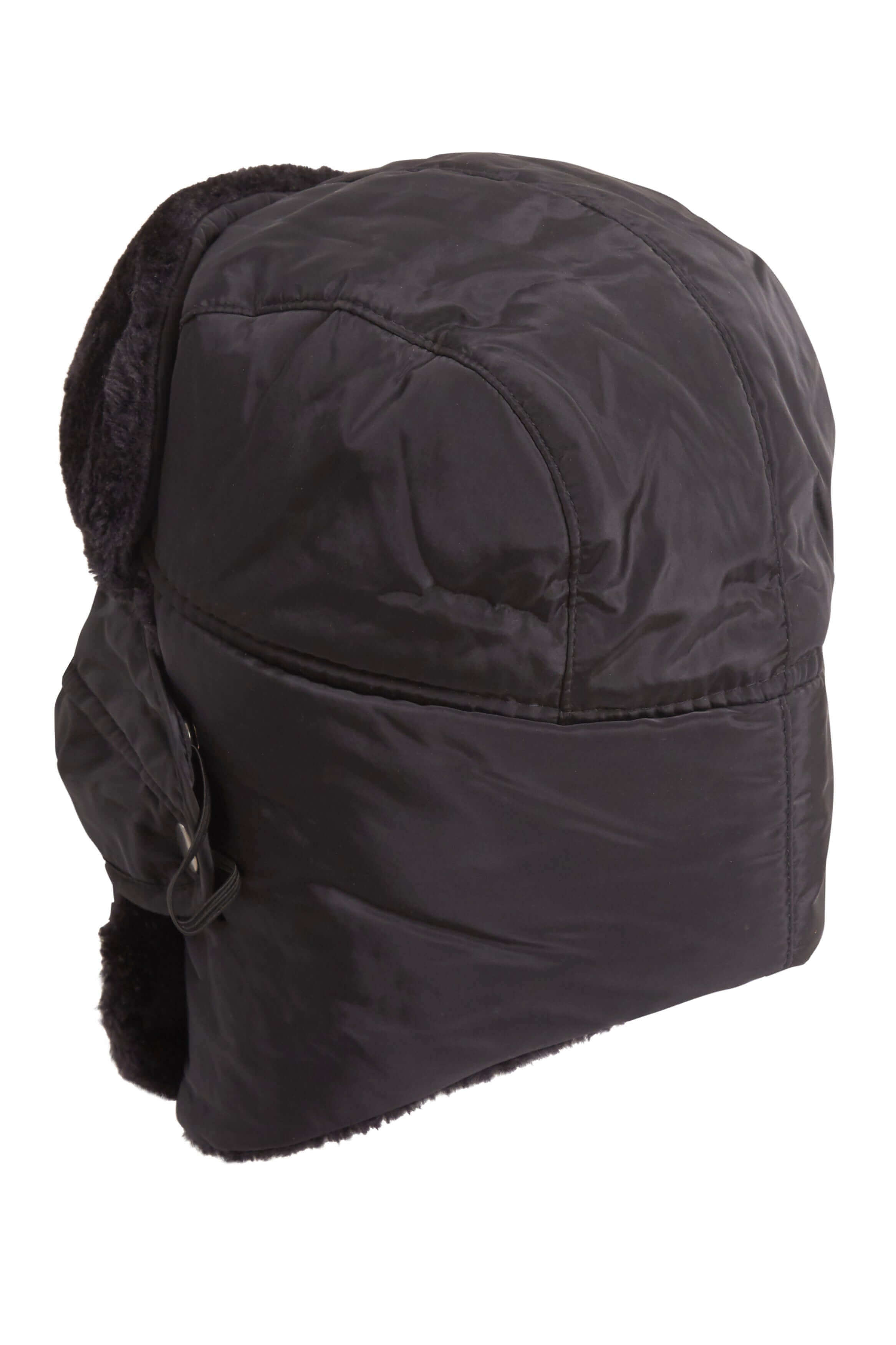 Versatile Winter Trapper Hat with Removable Face Cover Adjustable Ear Flaps Showerproof Fur Lined Ideal for Skiing Snowboarding Hiking by Heatwave Thermalwear