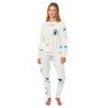 Women's Penguins & Polar Bears Soft Fleece Pyjama Set Long Sleeve Animal Print Warm PJs by Daisy Dreamer