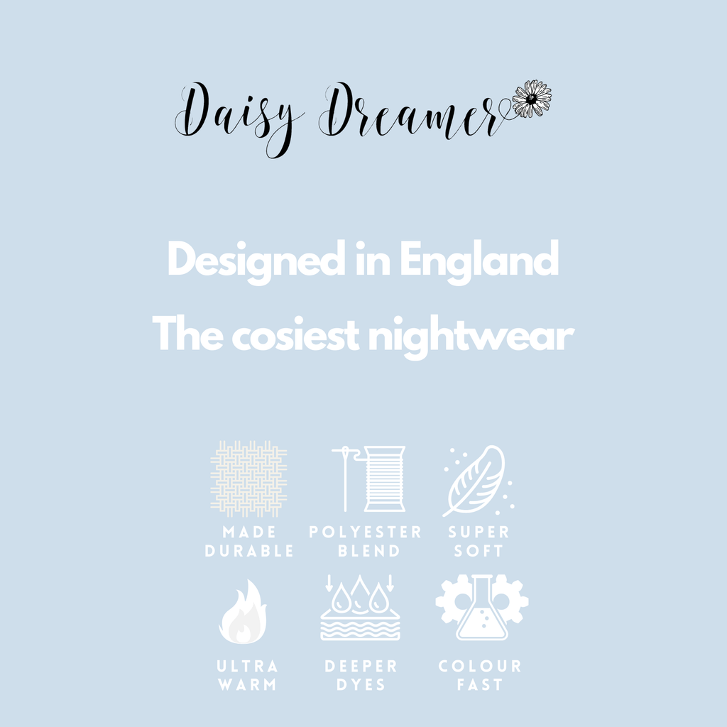 Women's Pink Snuggle Fleece Touch Hooded Robe Luxurious Soft Loungewear Cosy Durable Dressing Gown UK Sizes 8-22 by Daisy Dreamer