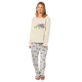 Women's Sloth Thermal Fleece Pyjamas Set Soft Warm Winter PJs Animal Print Loungewear by Daisy Dreamer