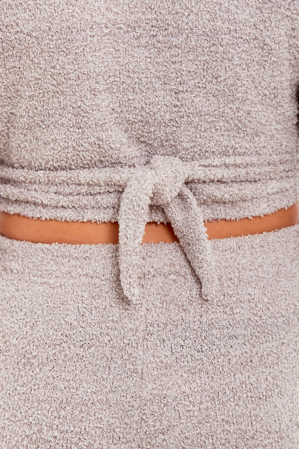 Women's Ultra-Soft Teddy Fleece Loungewear Set with Wrap Top and Stretch Pants Ideal for Lounge and Nightwear by Daisy Dreamer
