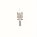 Woven Owl Macrame Wall Hanging – Boho Handmade Home Decor